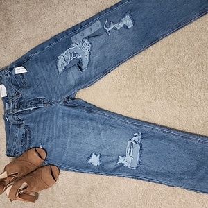 Jeans 👖High-rise  Slouchy Straight